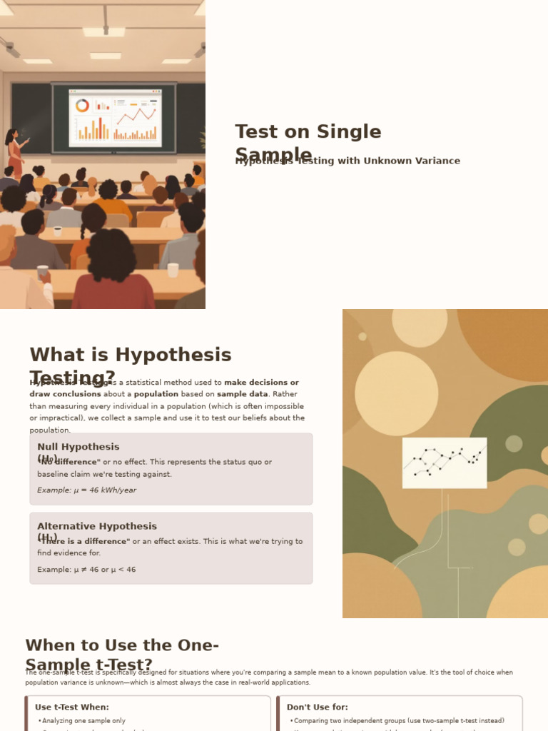 Finall | PDF | Student's T Test | Sample Size Determination