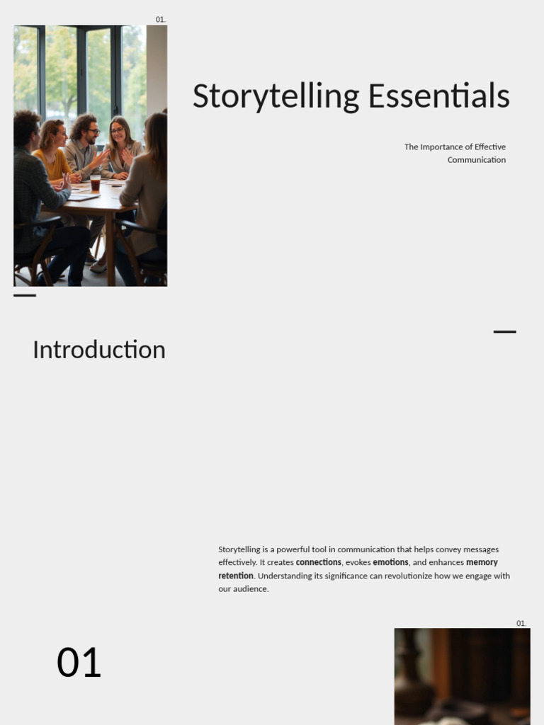 Storytelling in Effective Communication | PDF | Storytelling ...