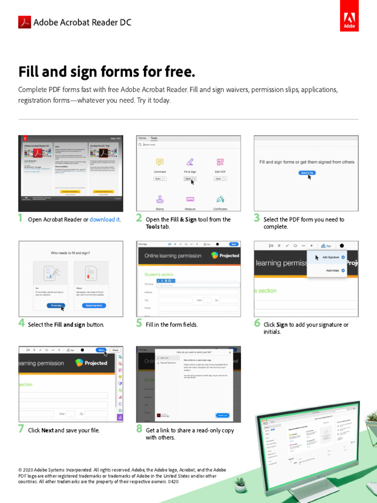 Fill & Sign PDF Forms Free with Adobe | PDF