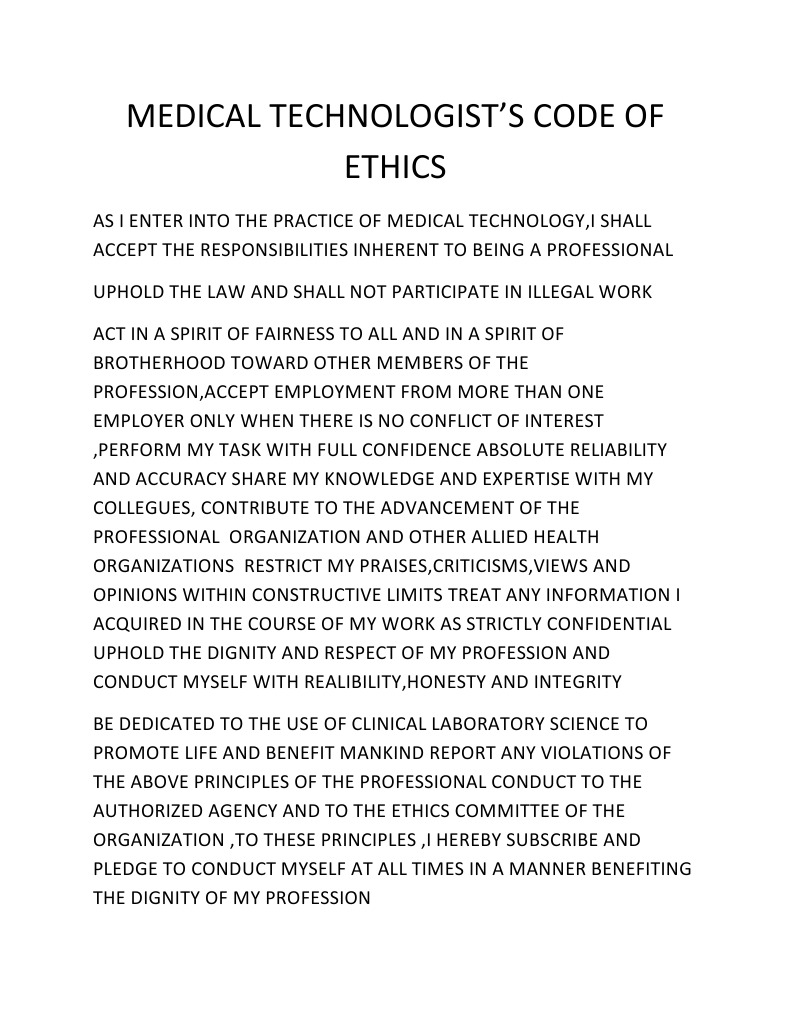 Medical Technologist | PDF | Self-Improvement