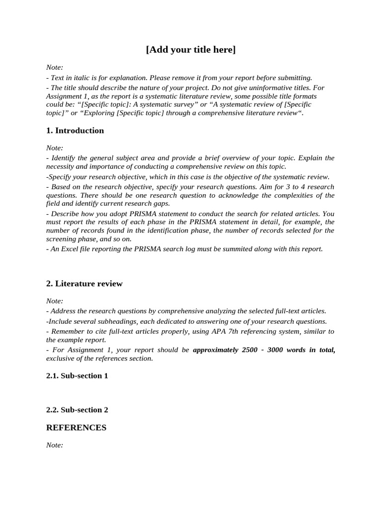 Assignment1 Template | PDF