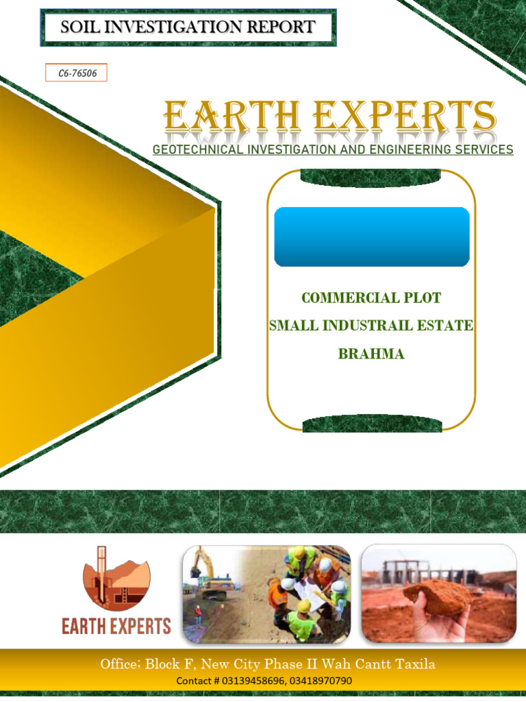 1-4 | PDF | Geotechnical Engineering | Borehole
