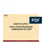 How To Apply To Utm PG Programme v2x2