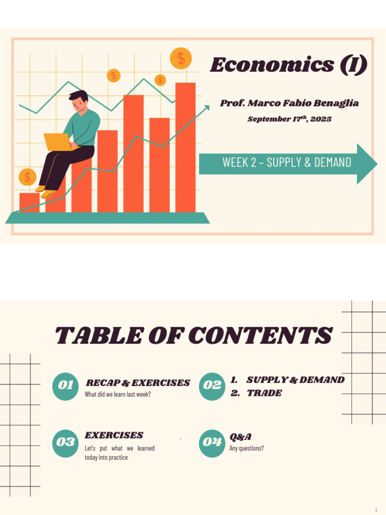 Economics+i+ +week+2+ +Supply+and+Demand+114 1 2 | PDF | Supply ...