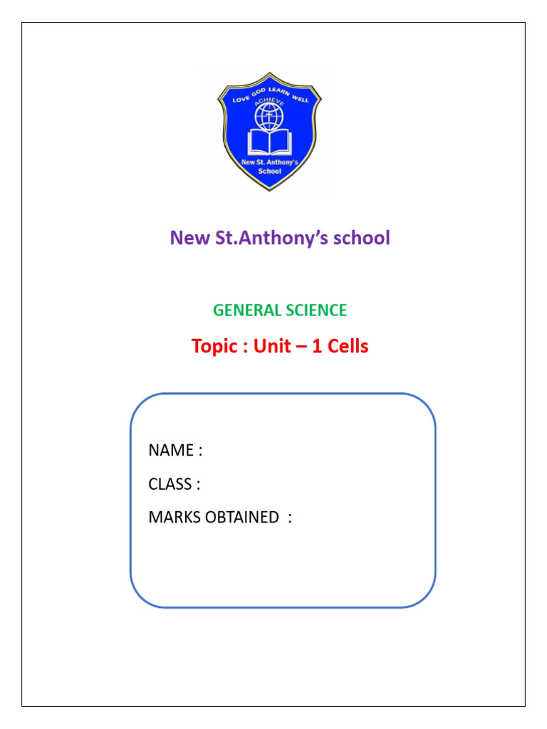 Grade 10 Science: Understanding Cells | PDF | Cell (Biology) | Science