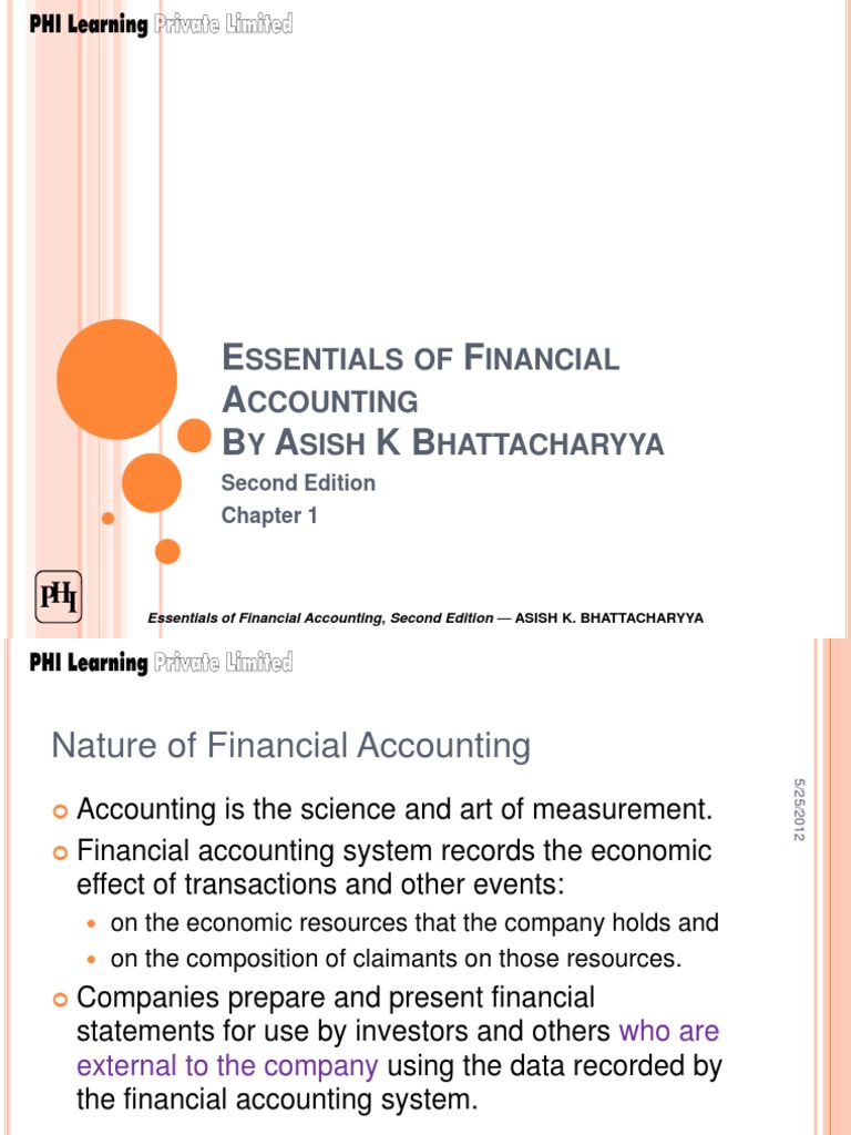 Essentials of Financial Accounting Overview | PDF | Equity (Finance ...