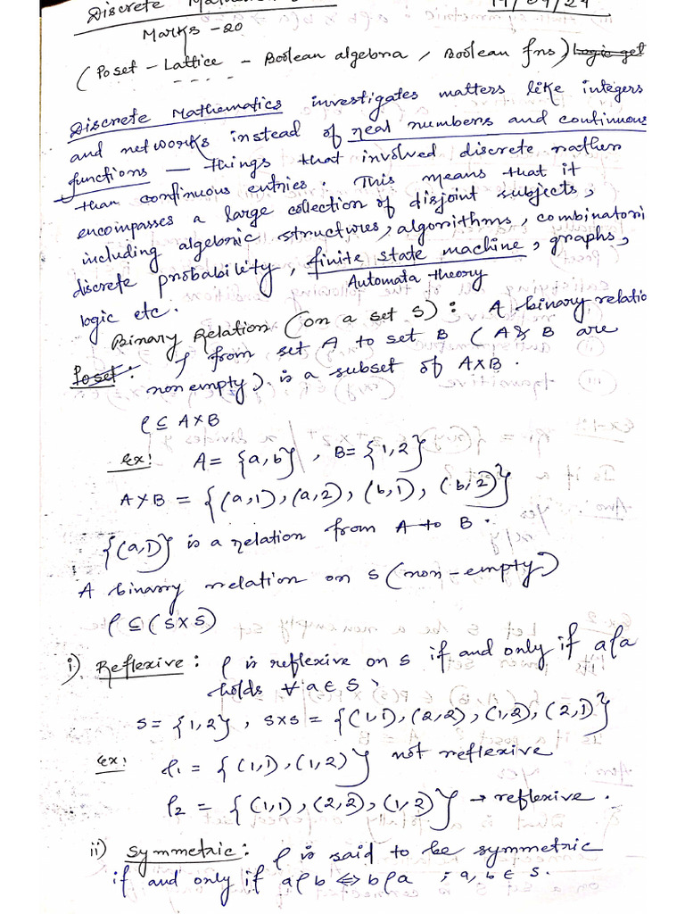 Discrete Math | PDF