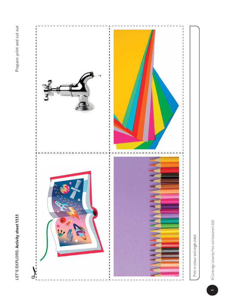 Activity Sheets for Kids' Stories | PDF