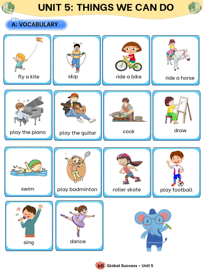 Activities and Skills in Unit 5 | PDF | Chess