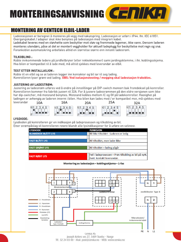 Montasjeanvisning CENTECH LADER | PDF