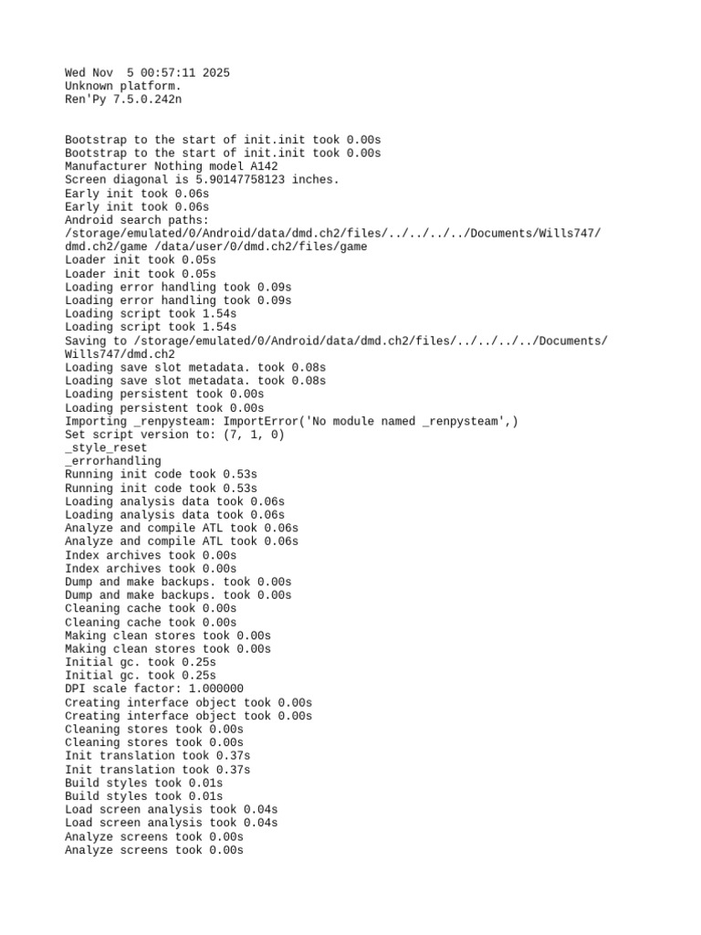 log 1 | PDF | Software Engineering | Computer Science