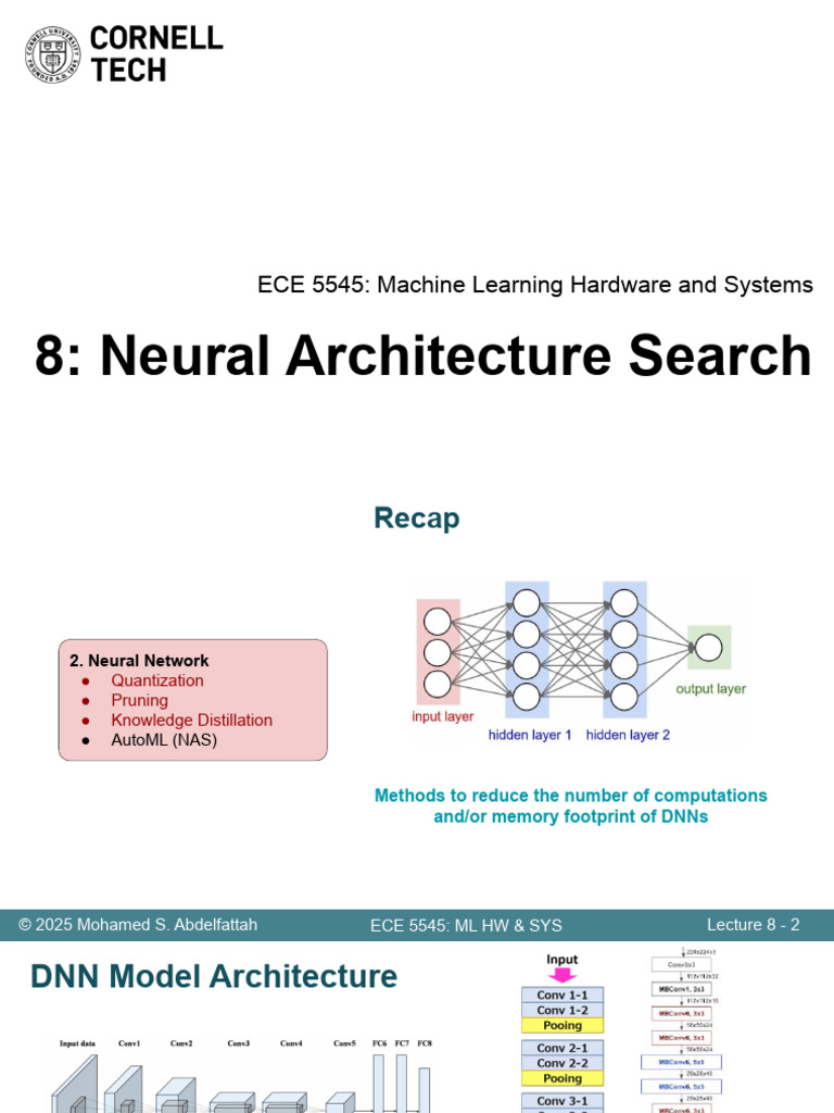 8-Neural Architecture Search | PDF | Deep Learning | Algorithms