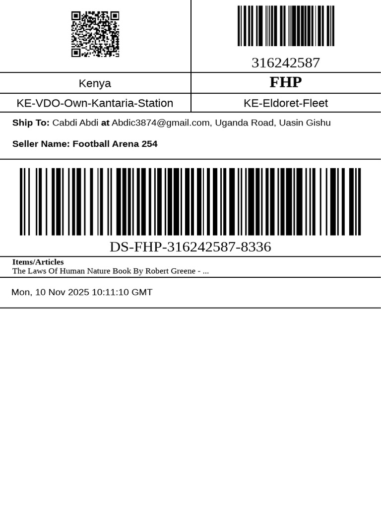 Book Orders from Football Arena 254 | PDF