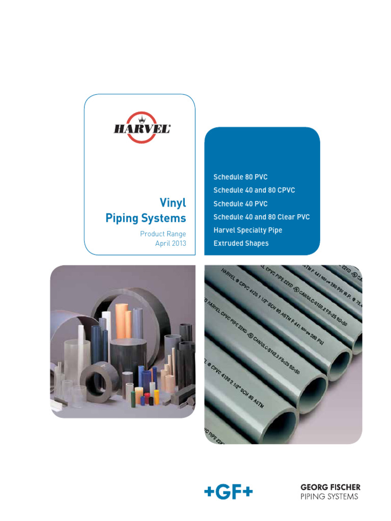 Vinyl Piping Systems Product Overview | PDF | Pipe (Fluid Conveyance ...