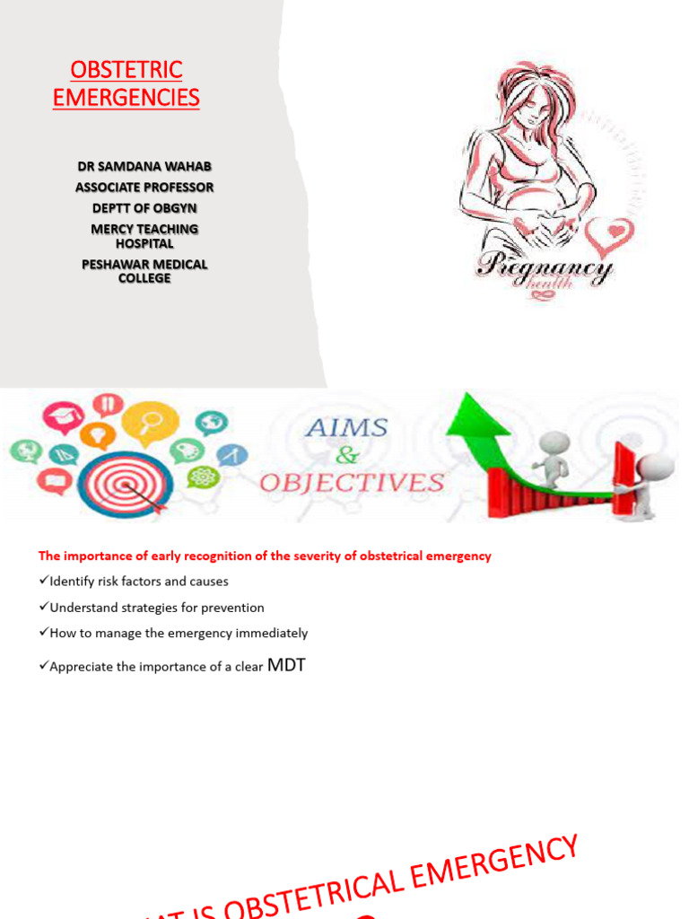 Obstetric Emergencies: Management Guide | PDF | Childbirth | Uterus
