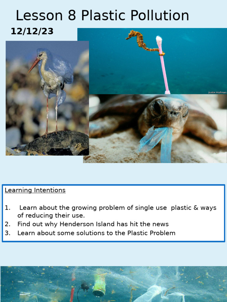 Tackling Plastic Pollution Solutions | PDF | Plastic | Oceans