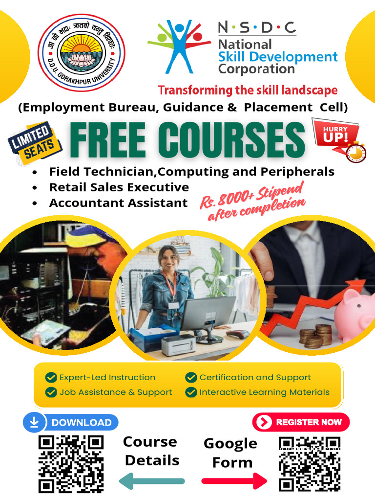 Free Courses & Job Support Programs | PDF