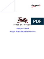 Shoper 9 POS Single Store Implementation | Tally   | Tally Chennai  | Tally Data Connectivity