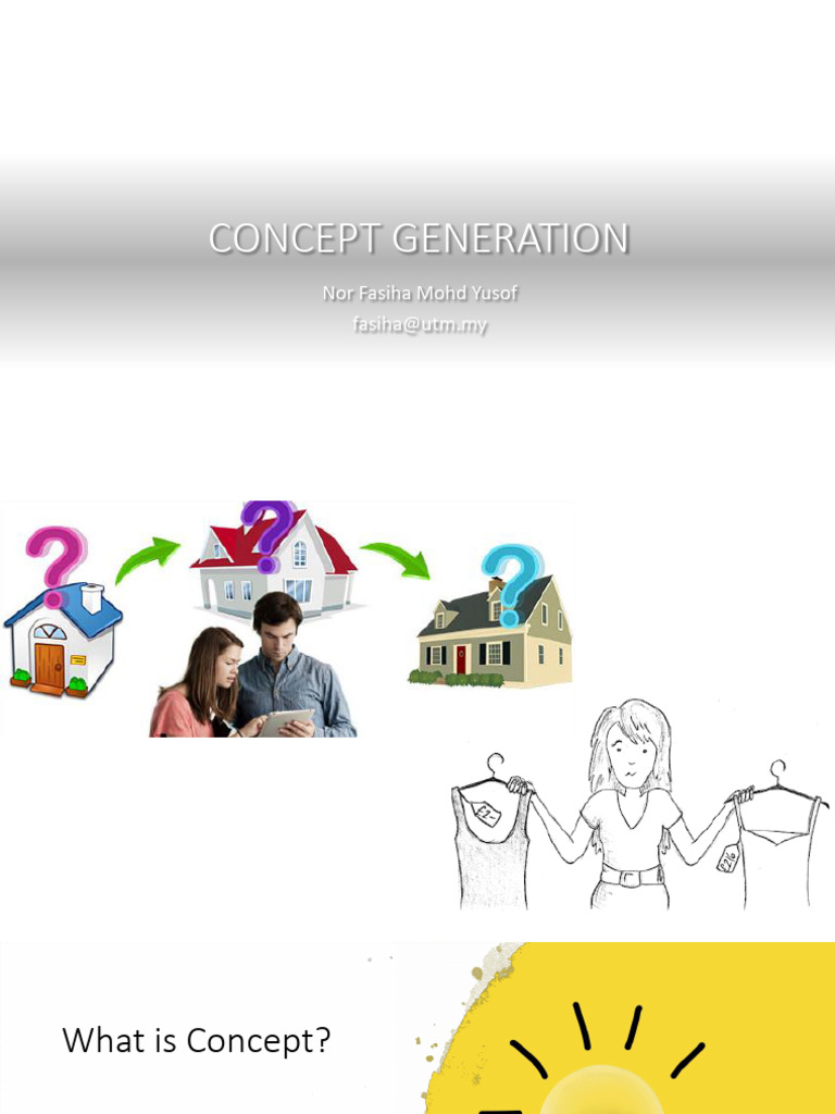 Concept Generation Process Explained | PDF | Concept