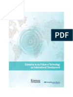 Extract Scenario Plans and Projects by The Rockefeller Foundation: A commentary