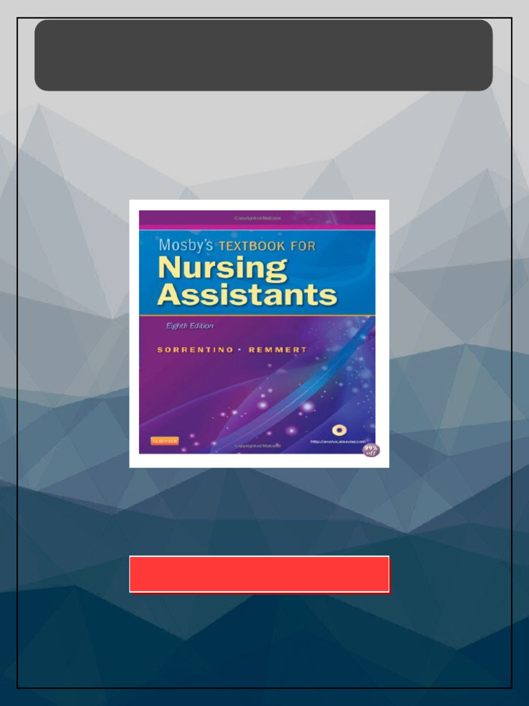 Test Bank for Mosbys Textbook for Nursing Assistants 8th Edition by ...