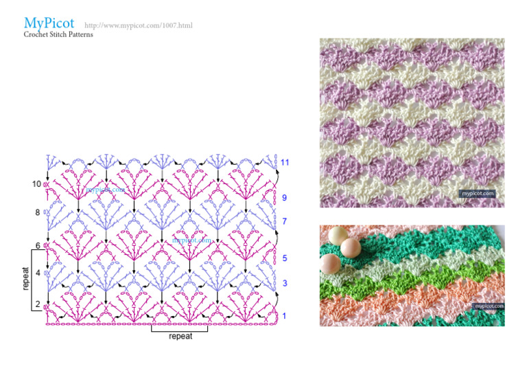 Crochet Stitch Patterns Guide | PDF