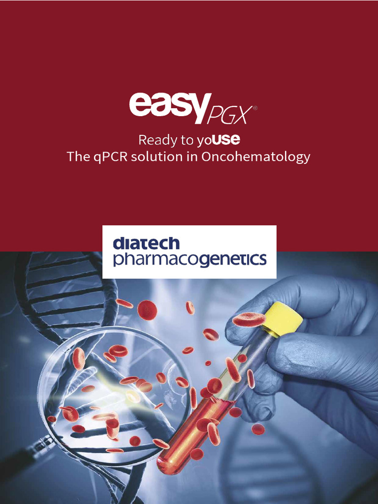 Línea EasyPGX para Oncohematología - ES | PDF | Polymerase Chain ...