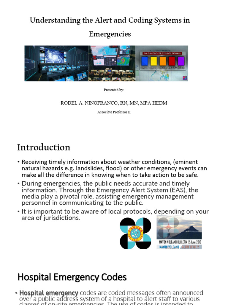 Understanding The Emergency Alert and Coding System | PDF | Emergency ...