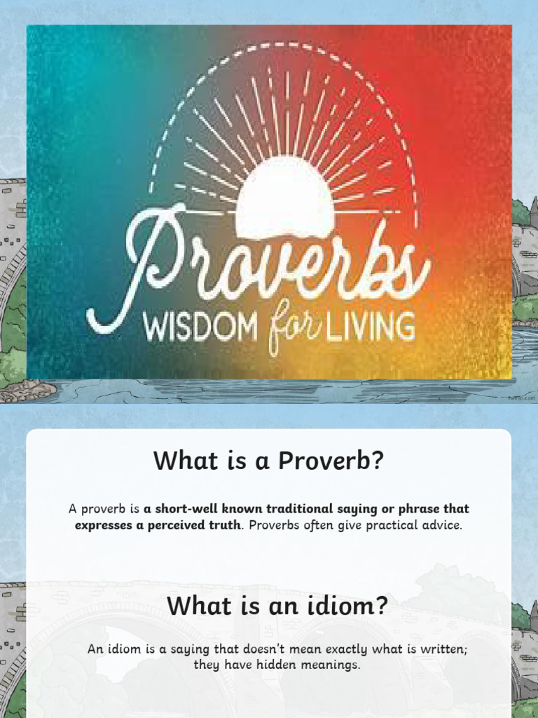 Proverbs | PDF