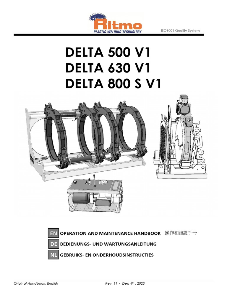 Delta 500-800 Manuel CN Version | PDF | Pipe (Fluid Conveyance ...