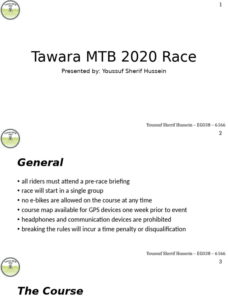 Tawara MTB 2020 Race | PDF | Adventure Travel | Motorsport
