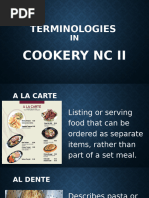 Culinary Terms: A Comprehensive Guide | PDF | Sauce | Cooking