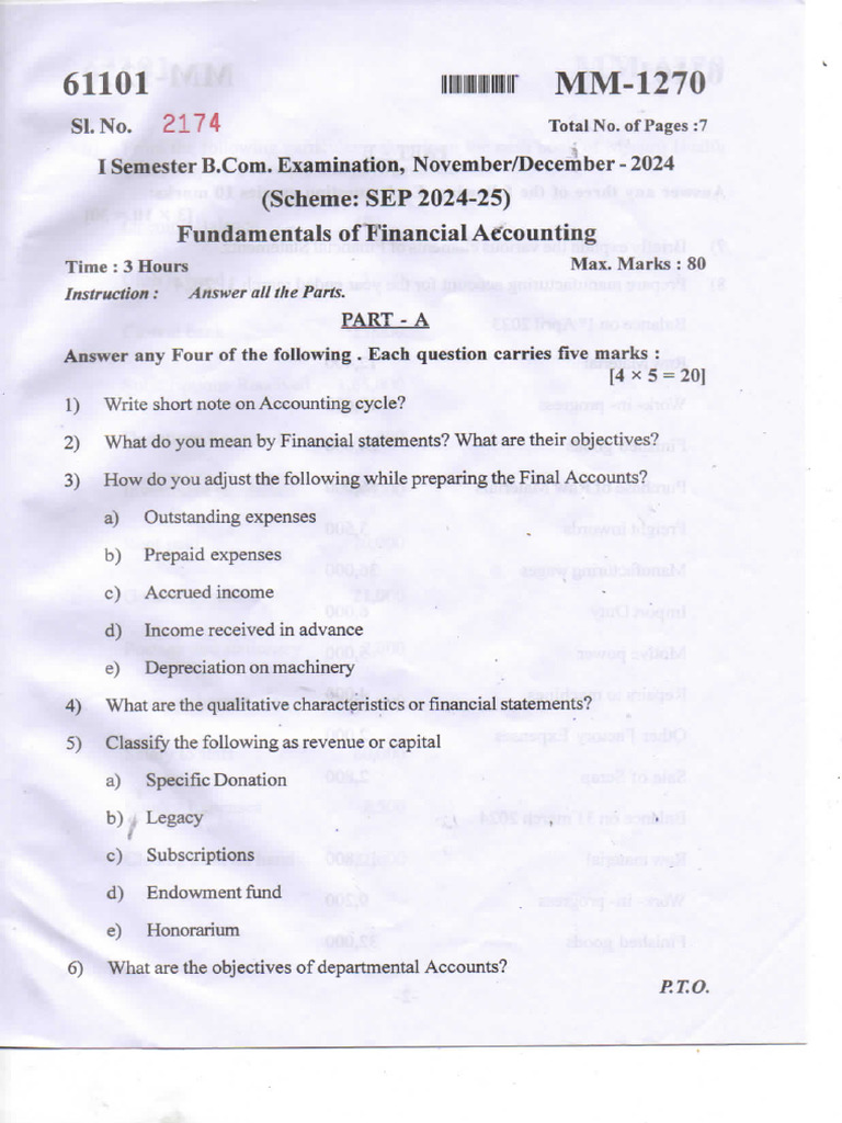 Fundamentals of Financial Accounting | PDF