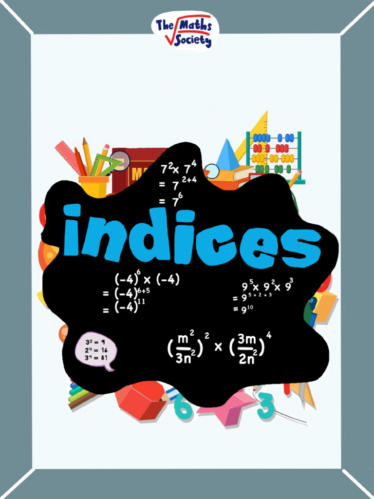 Chapter 2.4 - Indices | PDF