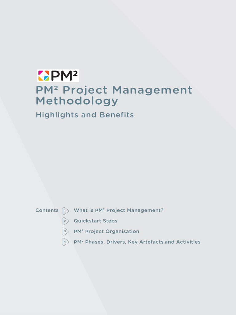 PM² Project Management Overview Guide | PDF | Project Management | Business