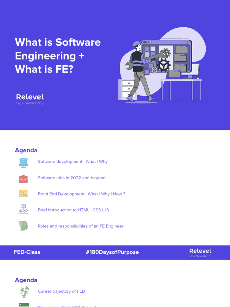 What Is Software Engineering + What Is FE | PDF | Websites | World Wide Web