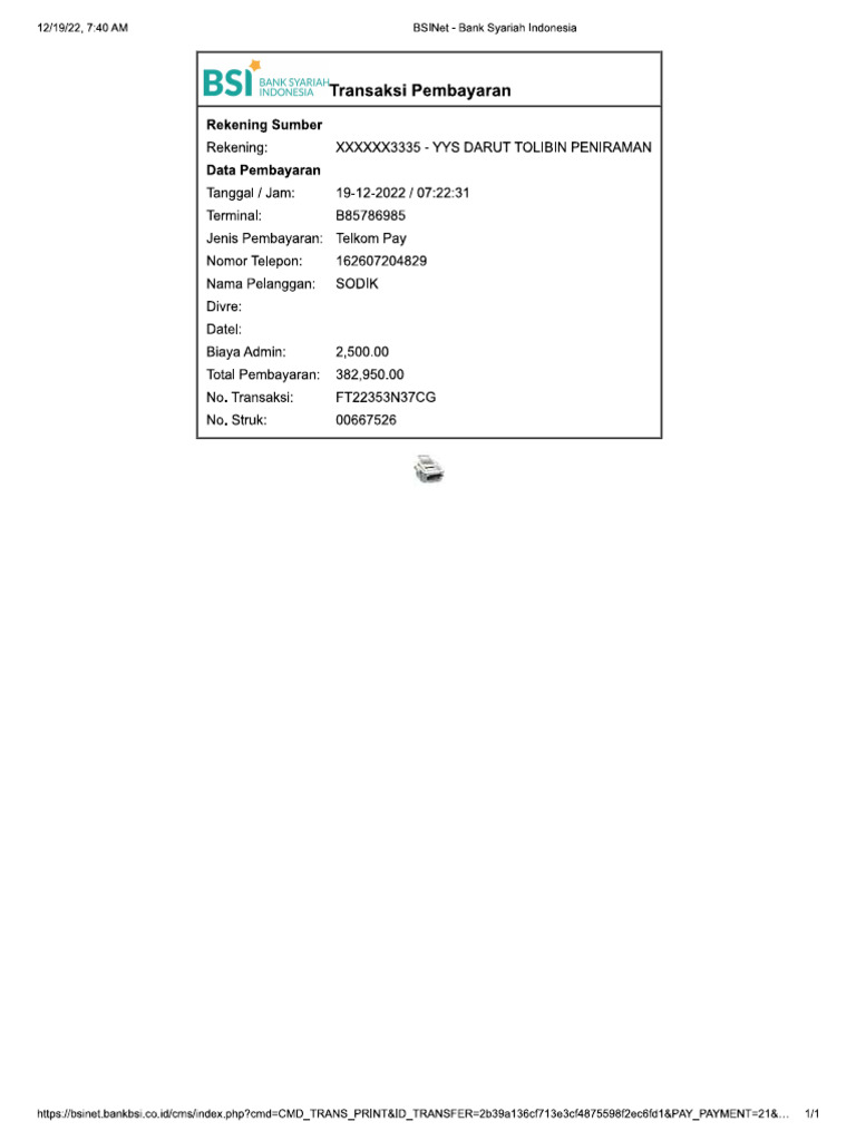 Indihome_Desember 2022 | PDF