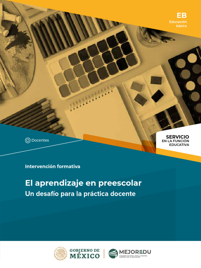 Eb Intervencion Aprendizaje en Preescolar | PDF | Educación de la ...