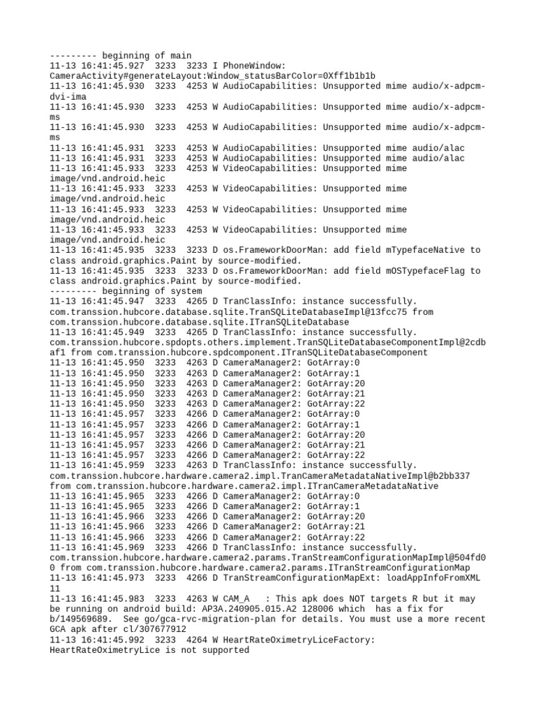 Log Cat 1763032305841 | PDF | Computing | Computer Programming