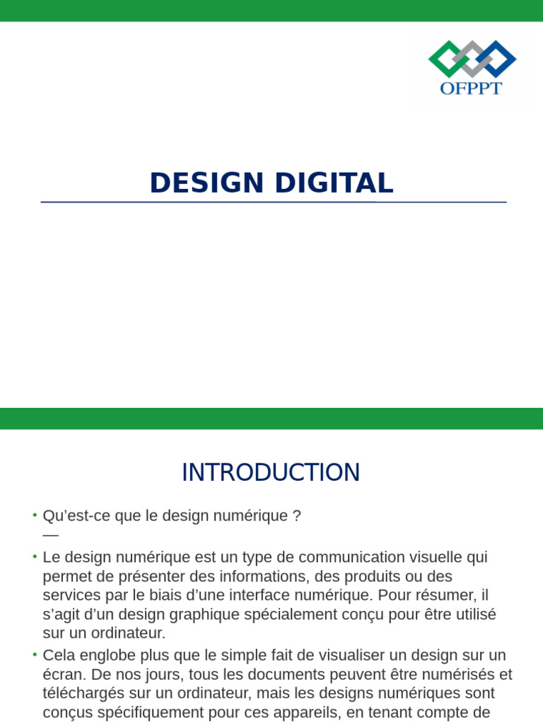 Introduction au Design Numérique | PDF | Expérience utilisateur ...