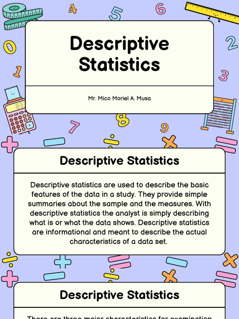 Understanding Descriptive Statistics | PDF | Skewness | Statistics