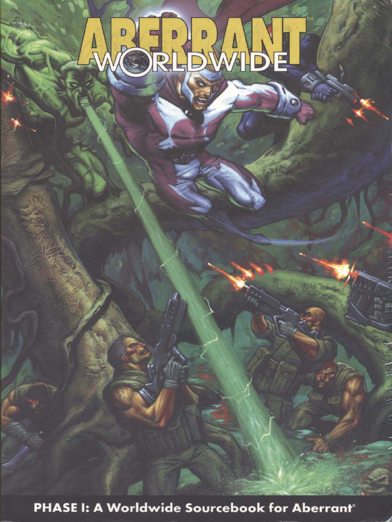Aberrant - Sourcebook - Worldwide - Phase 1 | PDF