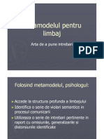 Metamodelul Pentru Limbaj