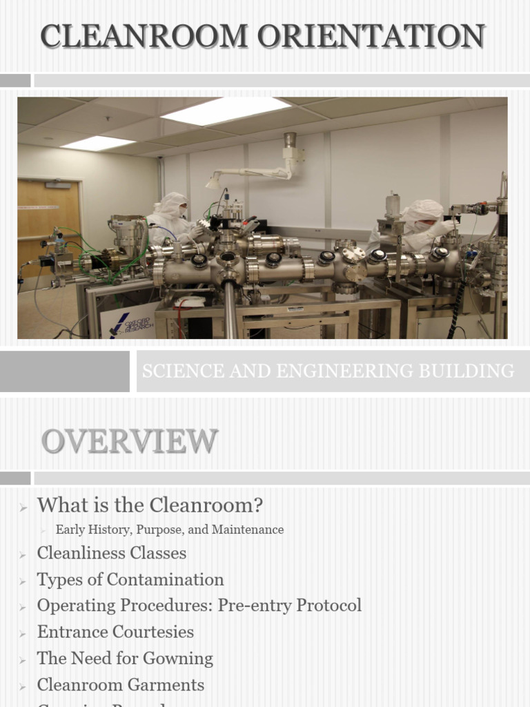 Cleanroom Gowning Procedures Guide | PDF