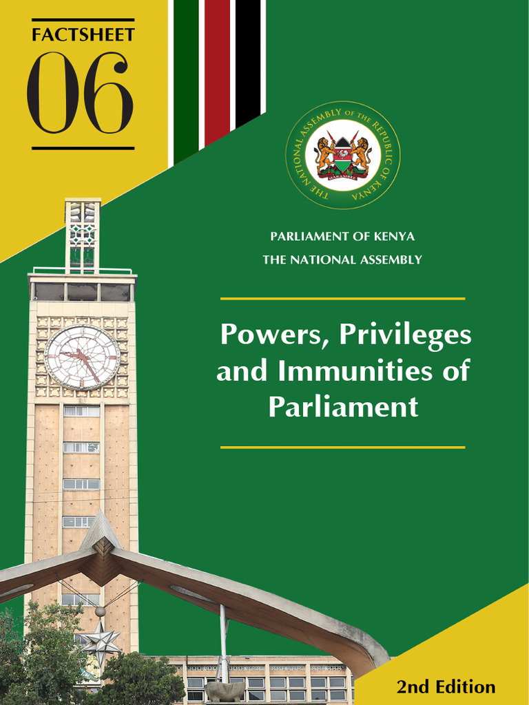 FS06 Powers Privileges and Immunities of Parliament | PDF ...