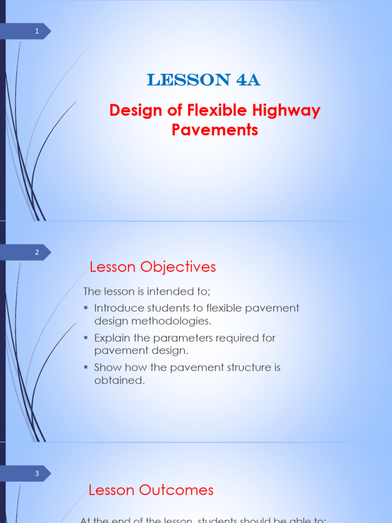 Flexible Highway Pavement Design Guide | PDF | Road Surface | Road