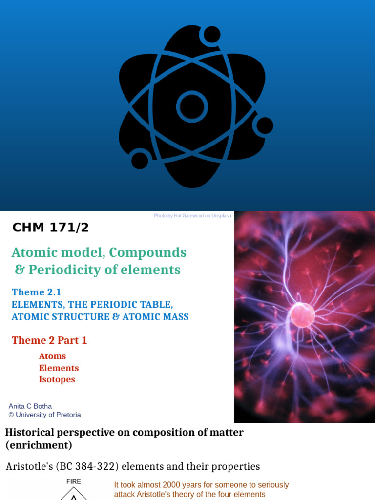 Atomic Structure and Periodicity Overview | PDF | Atoms | Chemical Elements