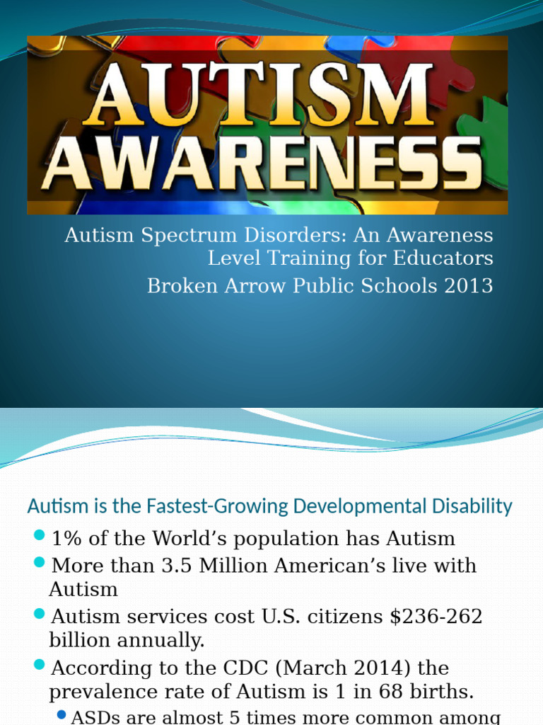 Autism Awareness Training for Educators | PDF | Autism | Mental Disorder