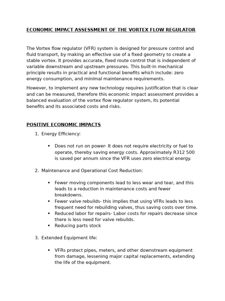 Economic Impact 2 | PDF | Efficient Energy Use | Economies