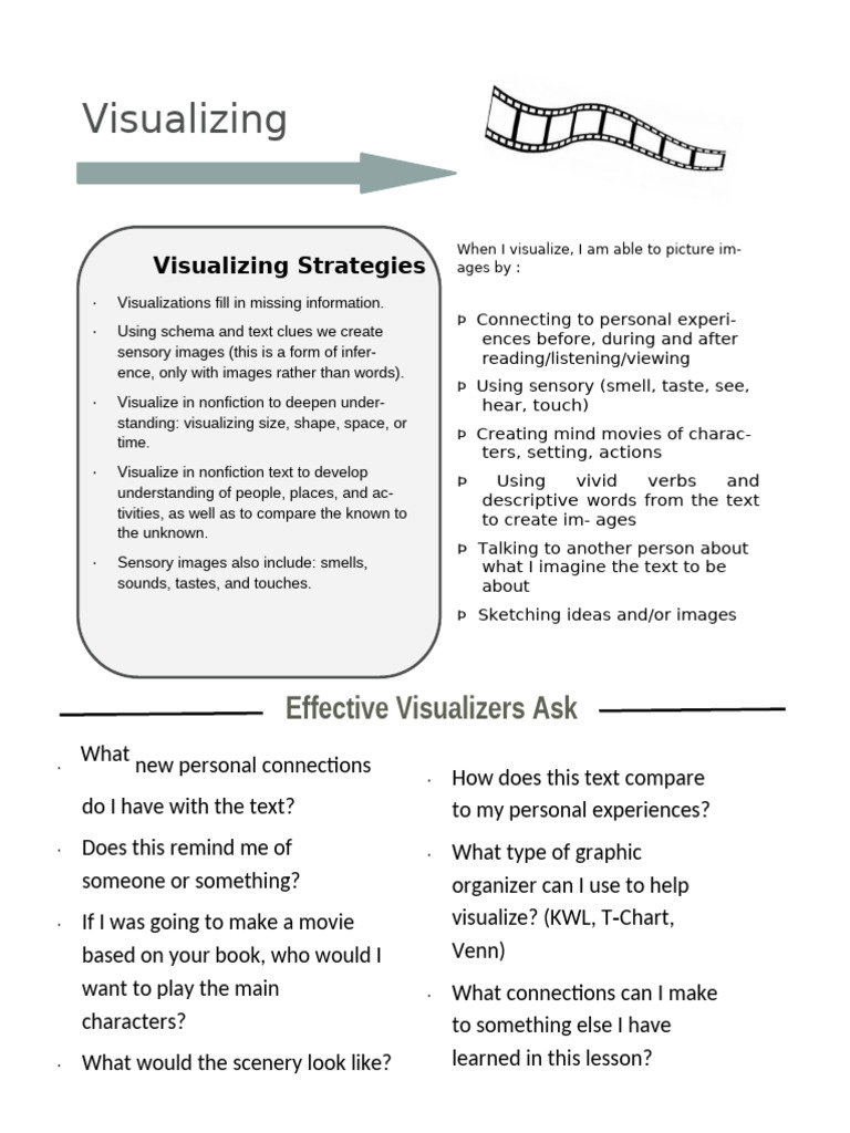 Effective Visualizing Techniques | PDF | Perception | Cognitive Psychology